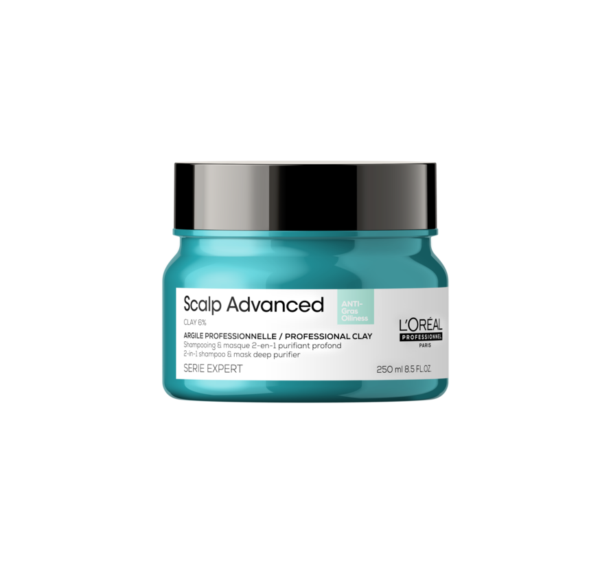 Scalp Advanced Anti-Oiliness 2-in-1 deep purifier clay 250ml