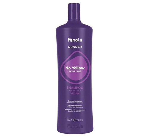 Fanola Wonders No Yellow Shampoo 1000ml Nieuw