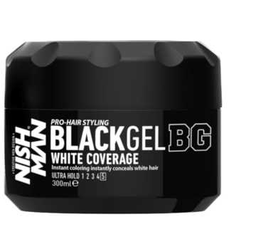 Nish Man Black Gel 300ml