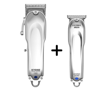 Kyone Ultima Iron Combi pack Clipper Pro + Trimmer