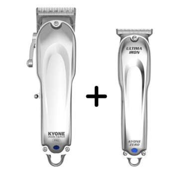 Kyone Ultima Iron Combi pack Clipper Pro + Trimmer