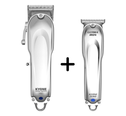 Kyone Ultima Iron Combi pack Clipper Pro + Trimmer