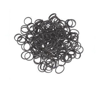 Sibel KARA Elastic Hair Bands Zwart 500st.