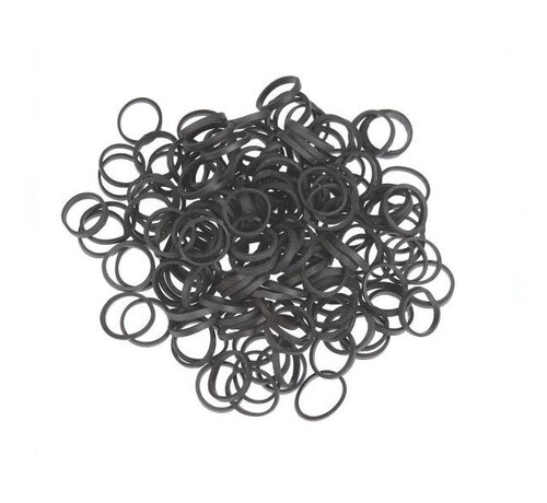 Sibel KARA Elastic Hair Bands Zwart 500st.