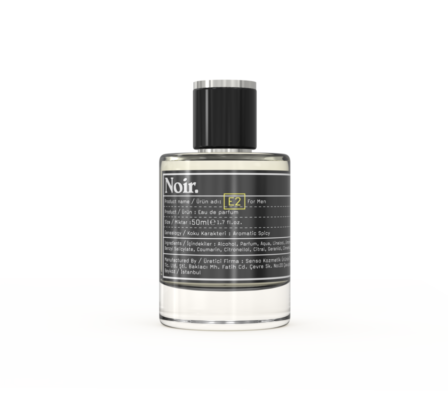 PARFUME 50ml FOR MEN - E2