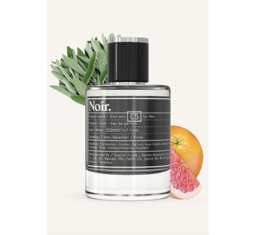 NOIR. PARFUME 50ml FOR MEN - E5