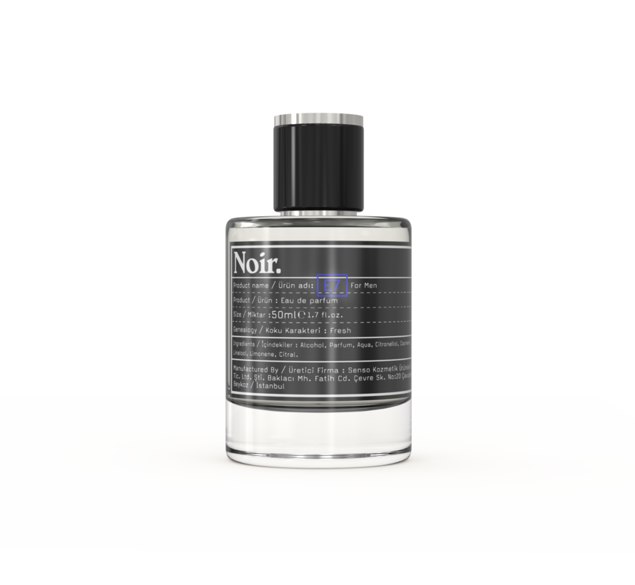 PARFUME 50ml FOR MEN - E7