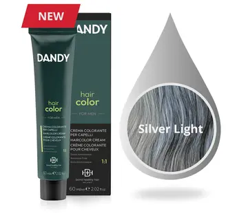 DANDY  HAIR COLOR 0.18 (LICHT ZILVER) - 60ml