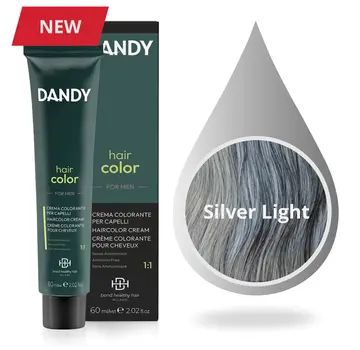 DANDY  HAIR COLOR 0.18 (LICHT ZILVER) - 60ml