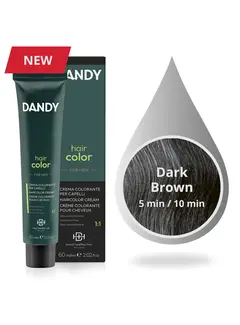 DANDY  HAIR COLOR 3 (DONKERBRUIN) - 60ml