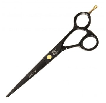 Dark Stag Black and Gold Barber Scissors Maat 6.5