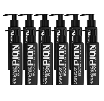 PION Acne Removal Peel Of Mask Black 150ml - 12 STUKS