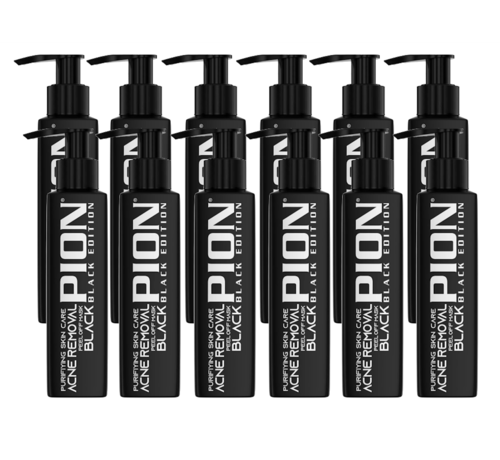 PION Acne Removal Peel Of Mask Black 150ml - 12 STUKS