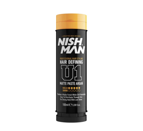 Nish Man Hair Defining Matte Paste Argan 100ml