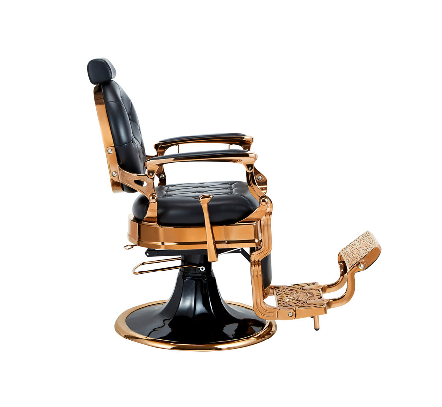 Barberchair Kirk Black / Chrome RS