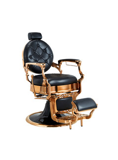 Mirplay Barberchair Kirk Black / Chrome RS