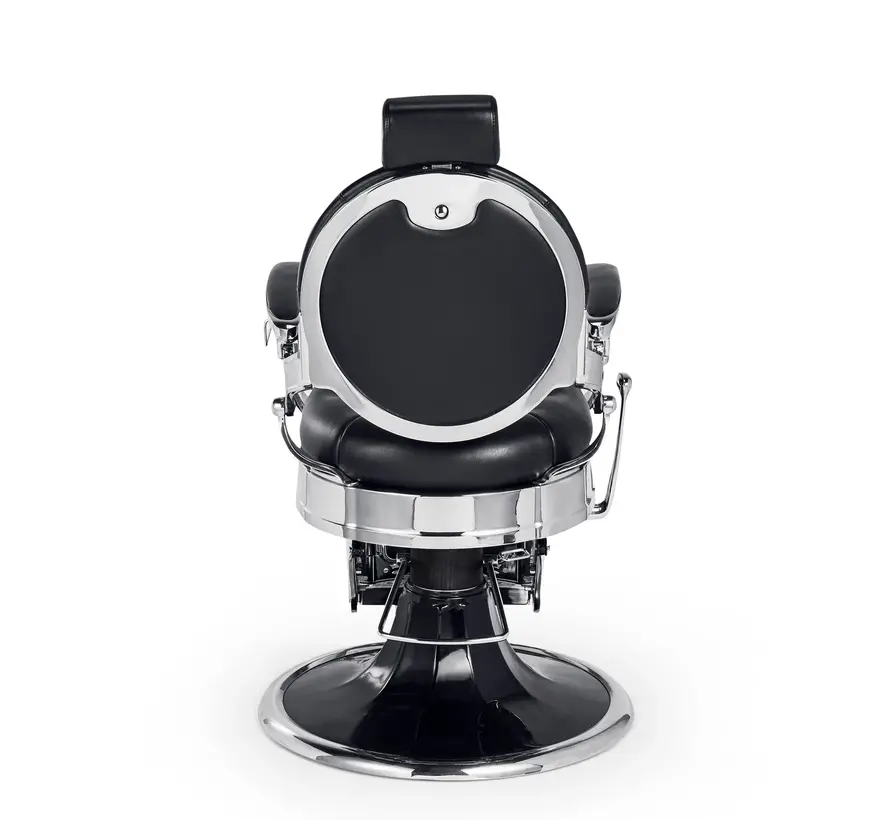 Barberchair Kirk Black / Chrome B