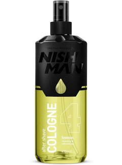 Nish Man Aftershave Cologne 4 LEMON - 400ml