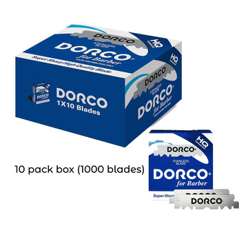 Dorco Single Edge Blades Box 10 x 100 blades