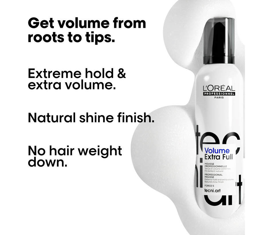 Tecni.ART Full Volume Extra Mousse 250ml