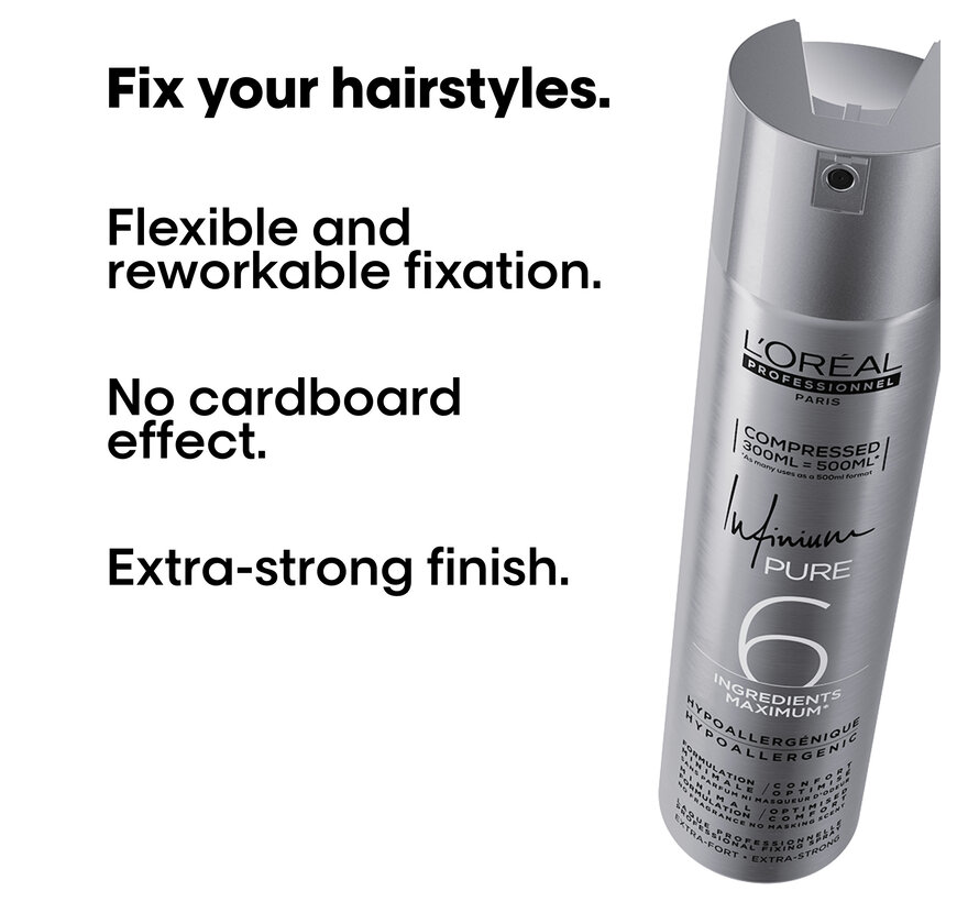 Infinium Extra Strong  COMPRESSED 300ml