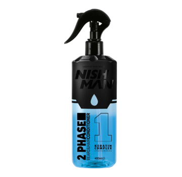 Nish Man 2 Phase Beard & Hair Conditioner Keratin 400ml