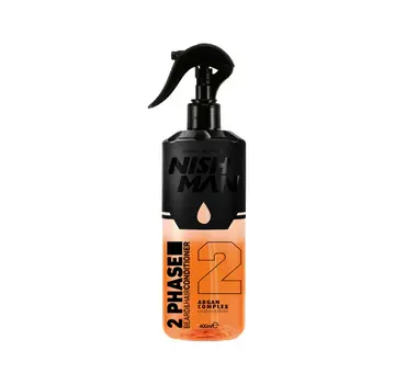 Nish Man 2 Phase Beard & Hair Conditioner ARGAN 400ml