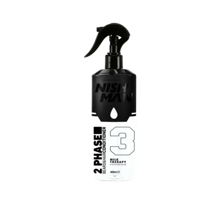 2 Phase Beard & Hair Conditioner MILK THERAPY 400ml