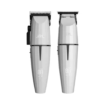JRL Professional White Ghost Collection Set Tondeuse en Trimmer