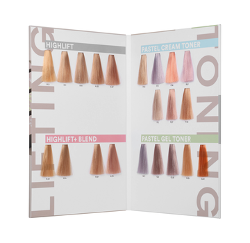 Indola Professional BLONDE EXPERT Color Chart 2025
