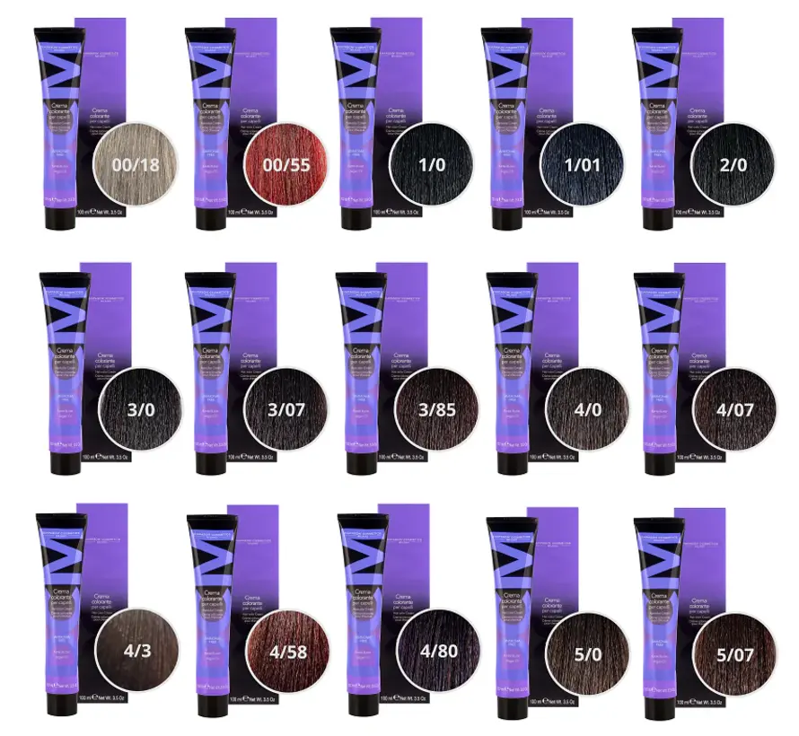 Hair Color Cream AMMONIA FREE 100ml
