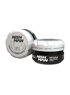 Nish Man Fibre Cream Pomade F1 - 100ml