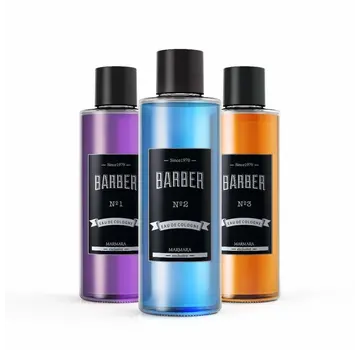 MARMARA BARBER Cologne  500ml Glass Bottle BOX - 9 STUKS