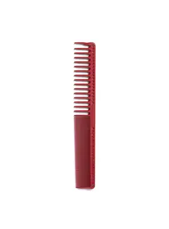 JRL Professional Cutting comb 7,3" Grove Knipkam Rood