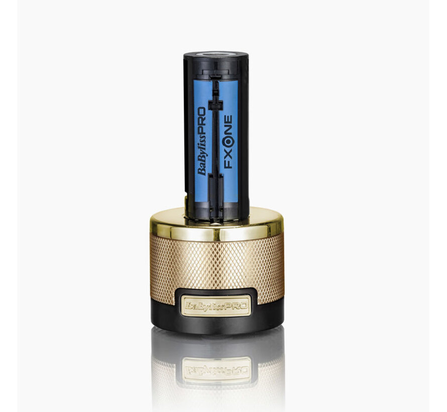 FXONE All-Metal GOLD Foil Shaver + Gratis Extra Accu!