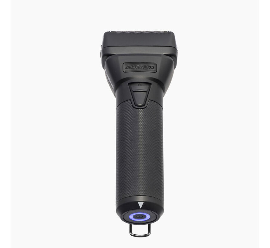 FXONE All-Metal BLACK Foil Shaver + Gratis Extra Accu!