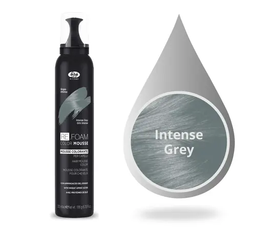 Lisap Refoam Color Mousse 24 - Intens Grijs