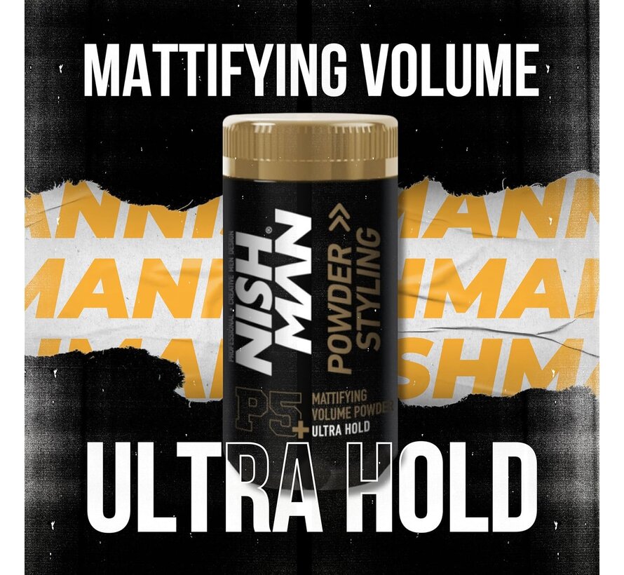 P5 Mattifying Volume Powder ULTRA HOLD -  20 Gr.