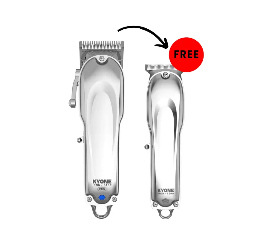 KYONE UCI-Fade Pro tondeuse + gratis UZ-Iron Zero trimmer