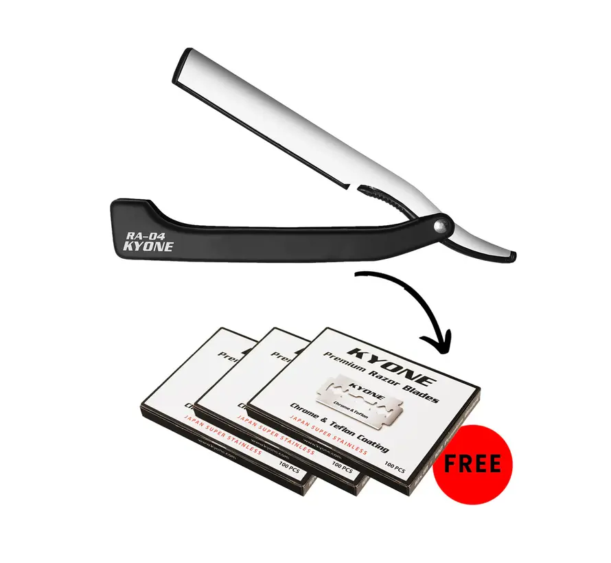 RA-04 razor + gratis 300 DE-blades -  PROMO
