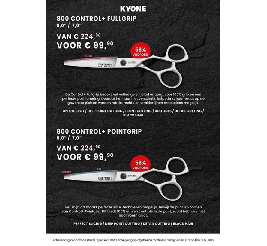 800P-Control+ Pointgrip knipschaar