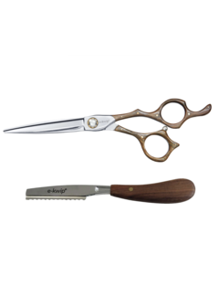 E-Kwip Plus NATURE Kappersschaar + Free Nature Razor