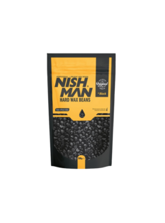 Nish Man Hard Wax Beans 500Gr. - Black