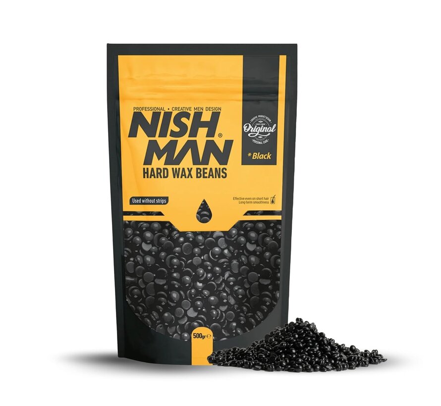 Hard Wax Beans 500Gr. - Black