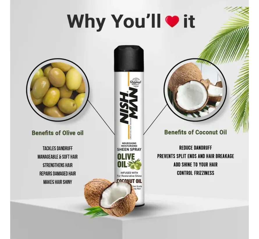 Olive Oil Sheen Spray 400 ml