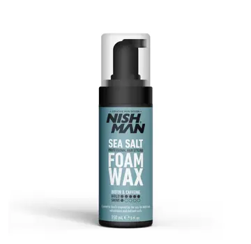 Nish Man Sea Salt Foam Wax 150ml