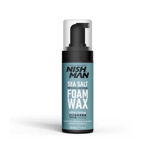 Nish Man Sea Salt Foam Wax 150ml