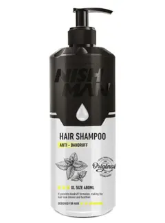 Nish Man Anti-Dandruff Shampoo 480ml