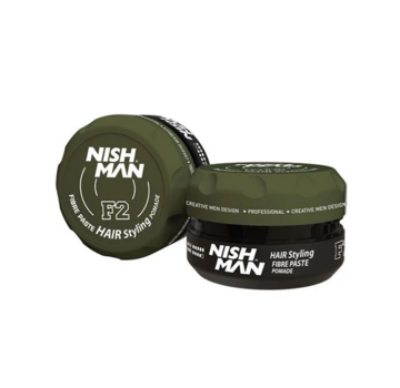 Nish Man Fibre Paste Hair Styling Pomade F2 - 100ml