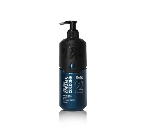 Nish Man  Aftershave Cream & Cologne Arctic Blue 02- 400 ml